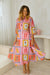 The Solene Dress - Pink Pavilion - Sparrow & Finch Boutique