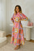 The Solene Dress - Pink Pavilion - Sparrow & Finch Boutique