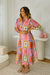 The Solene Dress - Pink Pavilion - Sparrow & Finch Boutique