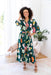The Sophia Dress - Flora Verde - Sparrow & Finch Boutique