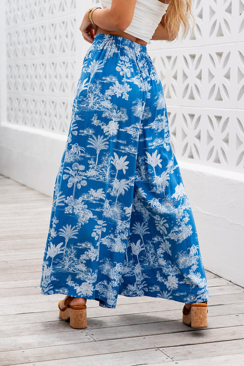 The Stella Pants - Seaside Blue