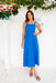 The Tula Dress - Cobalt - Sparrow & Finch Boutique