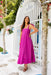 The Tula Dress - Magenta - Sparrow & Finch Boutique