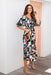 The Valara Dress - Watercolour - Sparrow & Finch Boutique