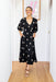 The Veronica Dress - Dark Majora - Sparrow & Finch Boutique