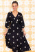 The Veronica Dress - Dark Majora - Sparrow & Finch Boutique