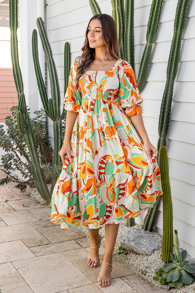 The Vesper Dress - Tuscany - Sparrow & Finch Boutique