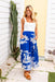 The Vesta Dress - Blue Horizon - Sparrow & Finch Boutique