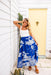 The Vesta Dress - Blue Horizon - Sparrow & Finch Boutique
