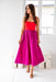 The Vesta Dress - Fuchsia - Sparrow & Finch Boutique