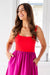 The Vesta Dress - Fuchsia - Sparrow & Finch Boutique