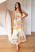 The Virelle Dress - Sunset Shoals - Sparrow & Finch Boutique