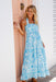 The Vivi Dress - Portofino Blue - Sparrow & Finch Boutique