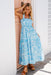 The Vivi Dress - Portofino Blue - Sparrow & Finch Boutique