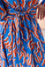The Xanthe Dress - Blue Tiger - Sparrow & Finch Boutique