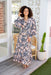 The Xanthe Dress - Pink Tiger - Sparrow & Finch Boutique