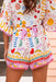 The Yasmin Shorts - Mediterranean Dusk - Sparrow & Finch Boutique