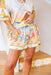 The Yasmin Shorts - Sunset Shoals - Sparrow & Finch Boutique