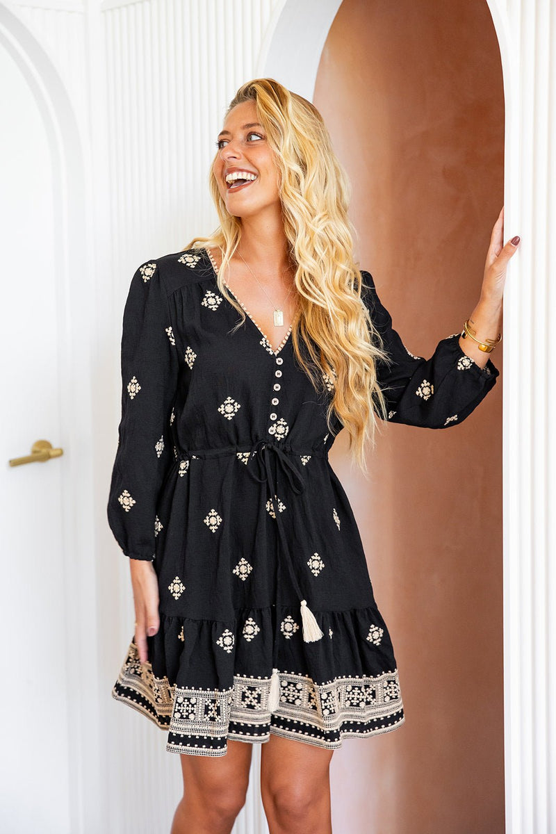 The Zola Dress - Dark Majesta
