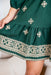 The Zola Dress - Emerald Majesta - Sparrow & Finch Boutique