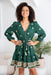 The Zola Dress - Emerald Majesta - Sparrow & Finch Boutique
