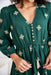 The Zola Dress - Emerald Majesta - Sparrow & Finch Boutique