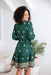 The Zola Dress - Emerald Majesta - Sparrow & Finch Boutique