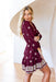 The Zola Dress - Ruby Majesta - Sparrow & Finch Boutique