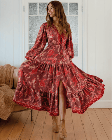 Wild Heart Maxi Dress - Sparrow & Finch Boutique