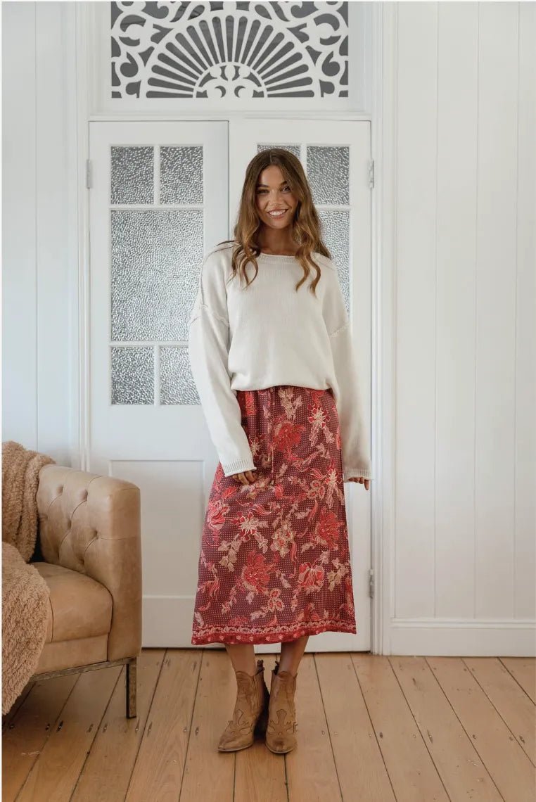 Wild Heart Midi Skirt