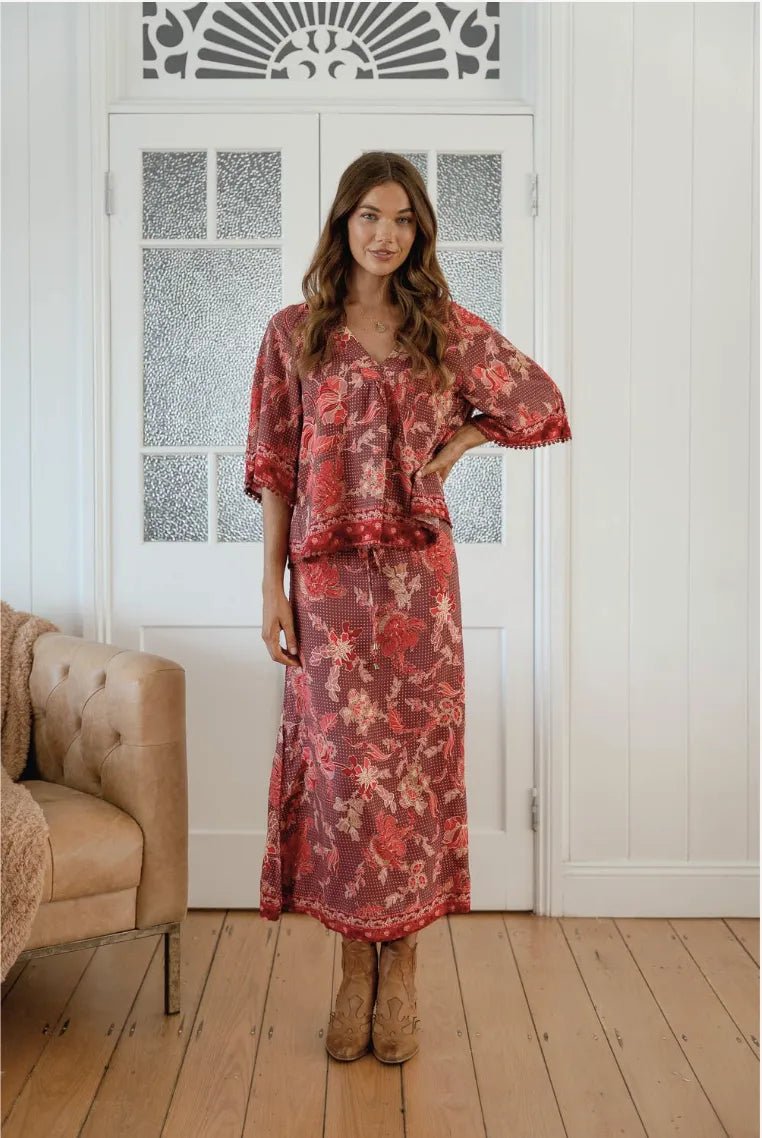 Wild Heart Midi Skirt