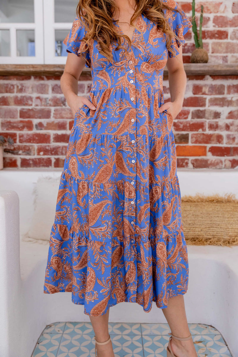The Bailey Dress - Admiral Blue