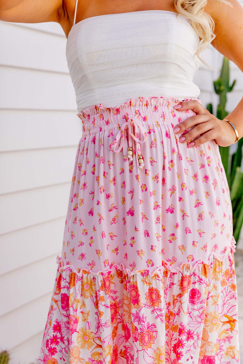 The Remi Skirt - Pink Euphoria