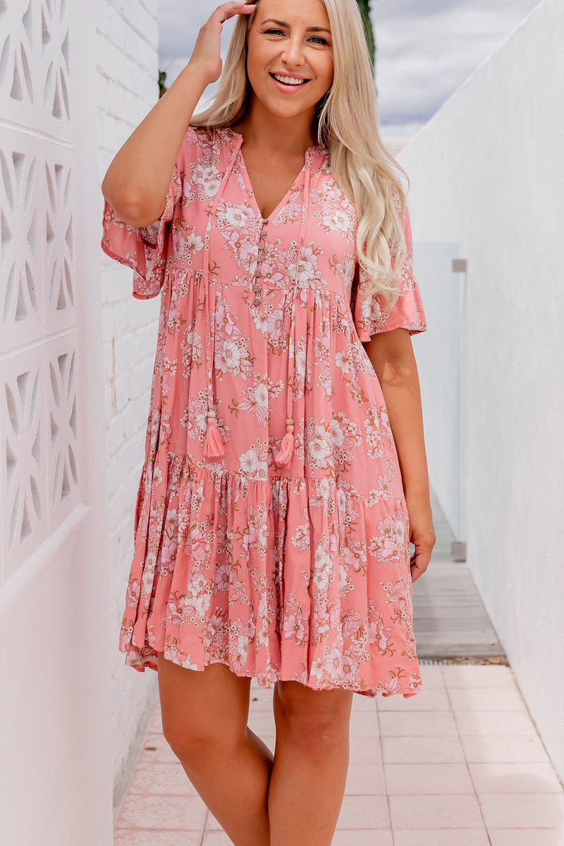 The Emerson Dress - Sweet Pink