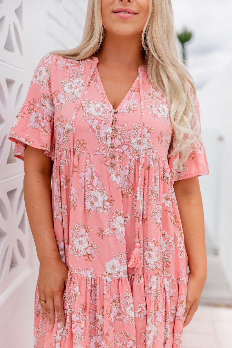 The Emerson Dress - Sweet Pink
