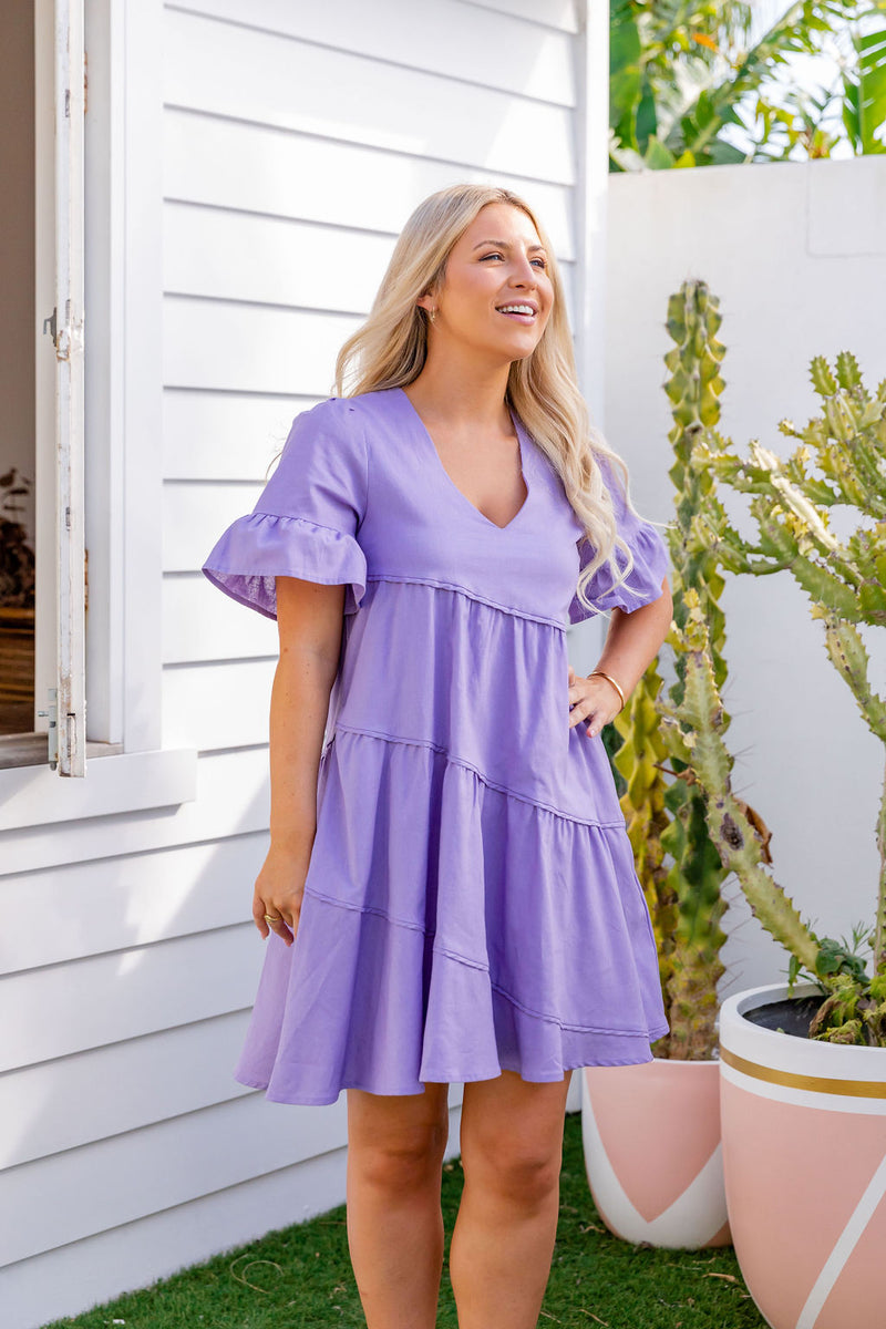 The Piper Dress - Sweet Lavender