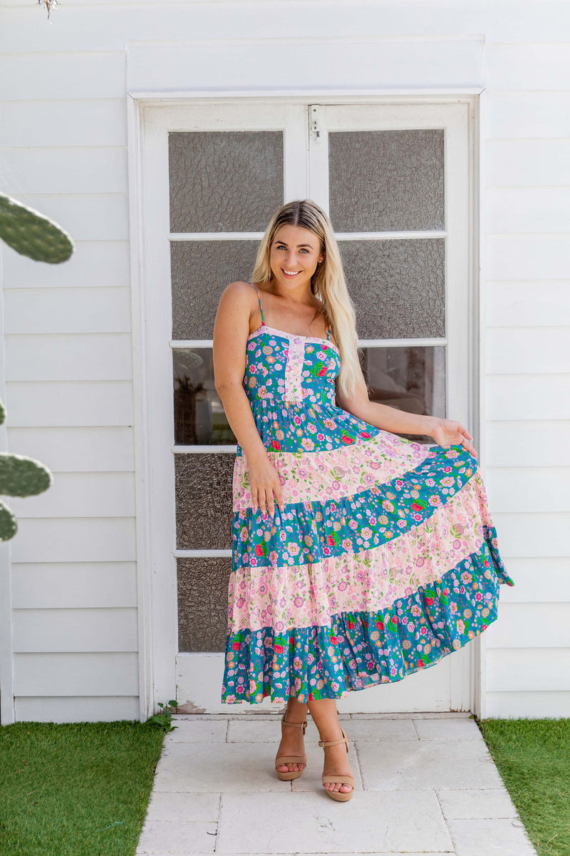 The Sylvia Dress - Candy Green