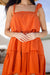The Spencer Dress - Burnt Orange - Sparrow & Finch Boutique