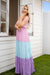 The Heidi Dress - Pink Ombre - Sparrow & Finch Boutique