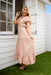 The Cora Maxi - Pastel Leopard - Sparrow & Finch Boutique