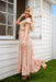 The Cora Maxi - Pastel Leopard - Sparrow & Finch Boutique