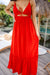 The Ava Dress - Luscious Red - Sparrow & Finch Boutique