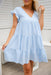 The Elford Dress -  Baby Blue - Sparrow & Finch Boutique