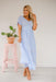 The Luisa Dress - Baby Blue - Sparrow & Finch Boutique
