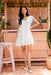 The Elford Dress - White - Sparrow & Finch Boutique