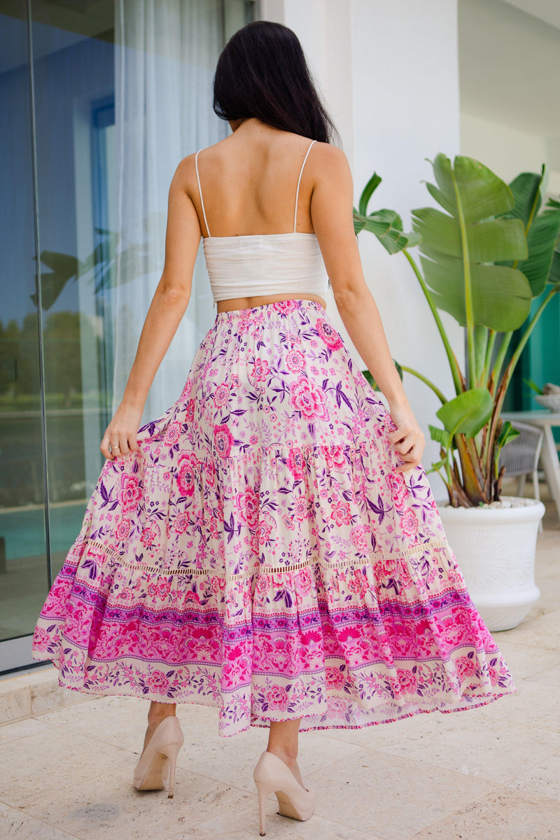 The Milly Skirt - Pink Paradise