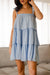The Spencer Dress - Baby Blue - Sparrow & Finch Boutique