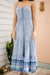 The Aliya Dress - Ocean Blue - Sparrow & Finch Boutique