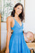 The Holly Dress - Date Night Blue - Sparrow & Finch Boutique