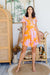 The Shaniya Wrap Dress -  Sunset - Sparrow & Finch Boutique